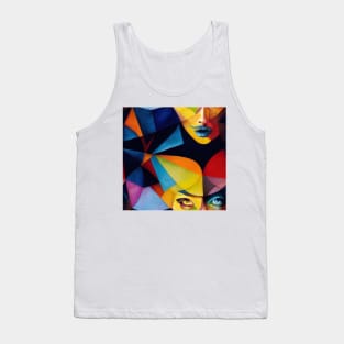 Multidimensional Swirls, Two Tank Top